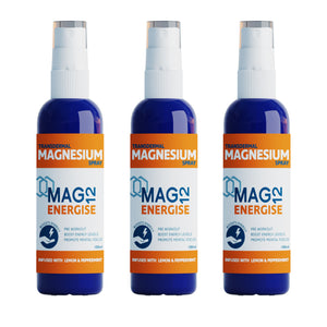 Energise Magnesium Spray Bundle (3 x 100ml)