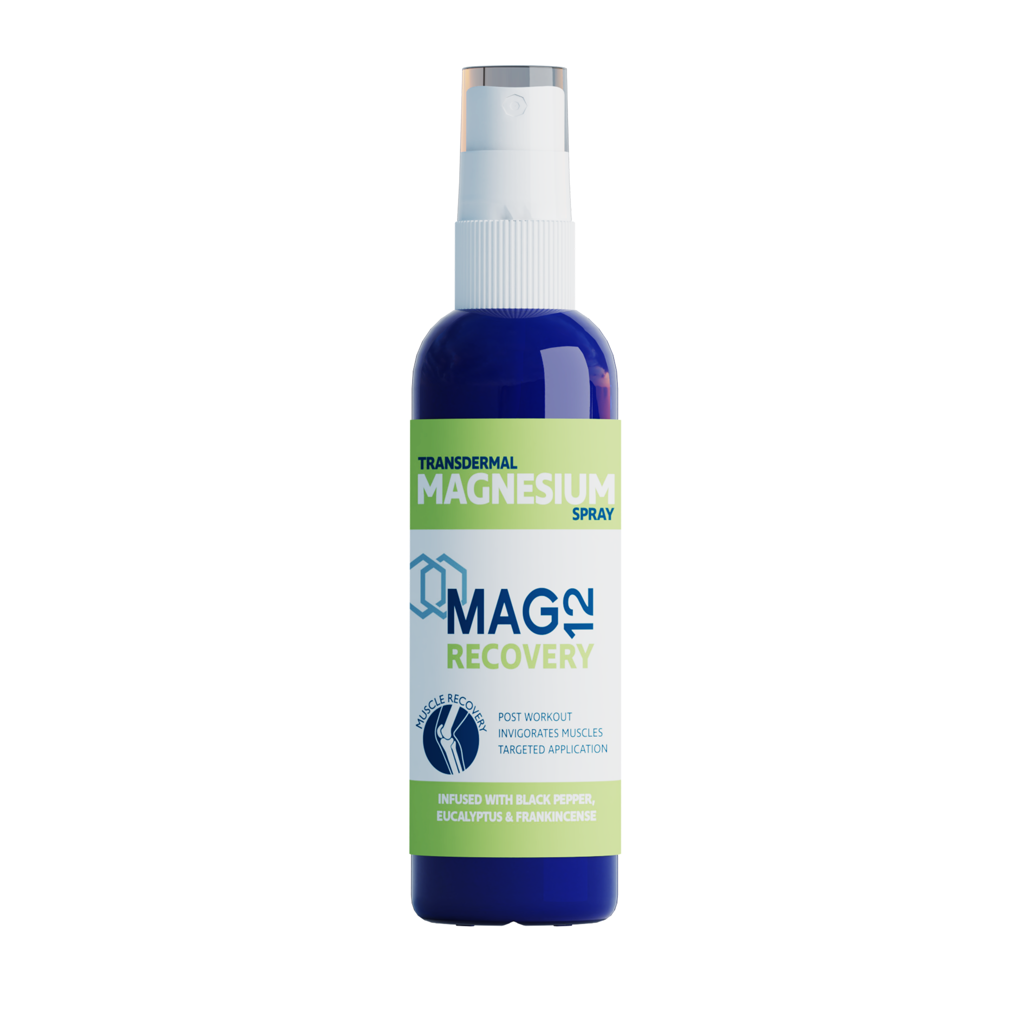 Recovery Magnesium Spray with Black Pepper, Eucalyptus & Frankincense 100ml